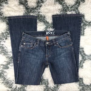 Roxy Women’s Flare jeans Size 5 Blue